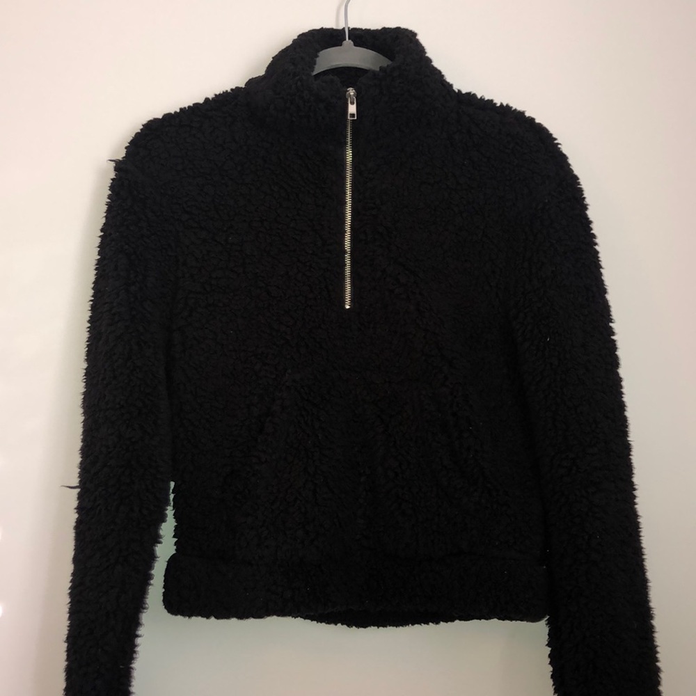 Teddy 3/4Zip Sweater